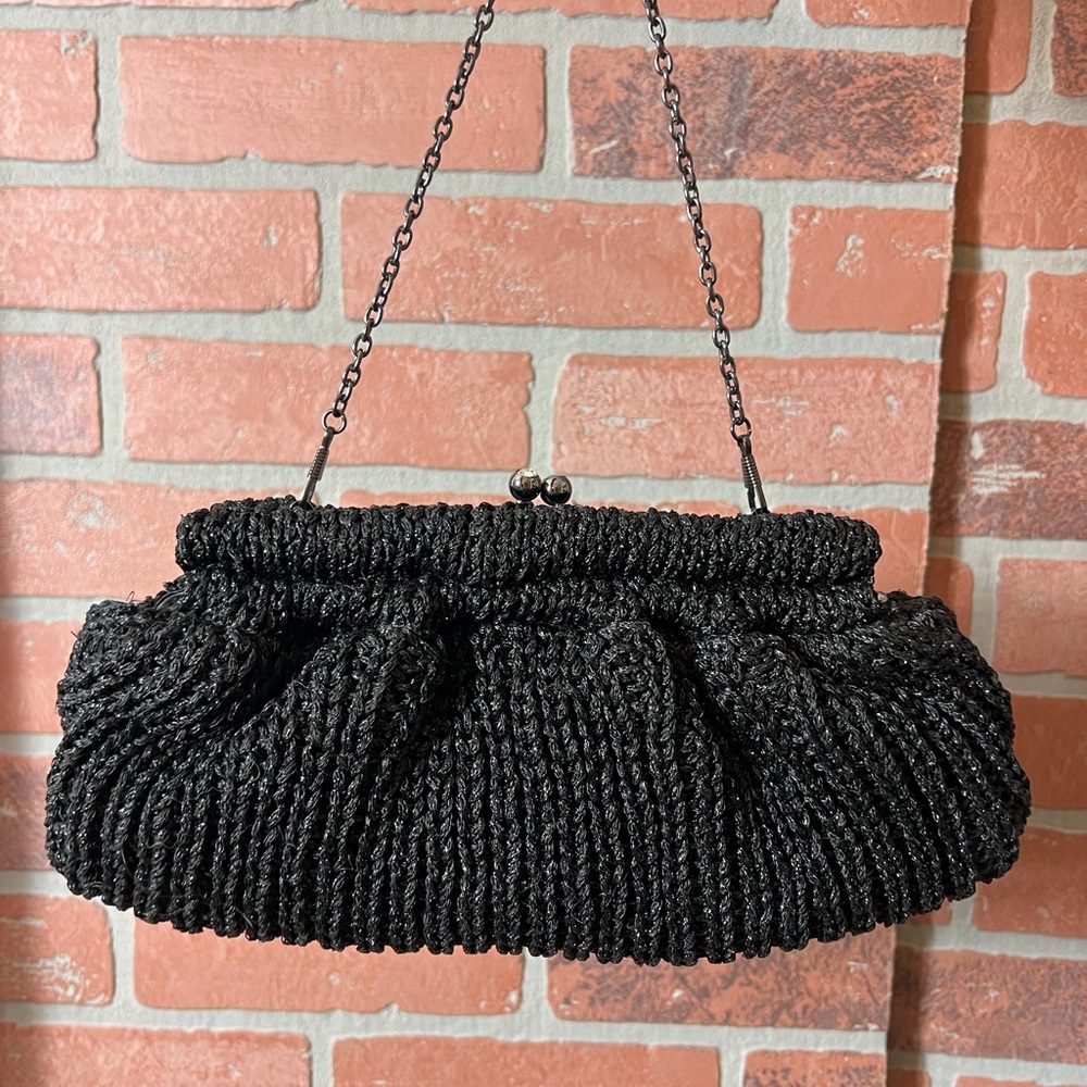Women's Black Clutch